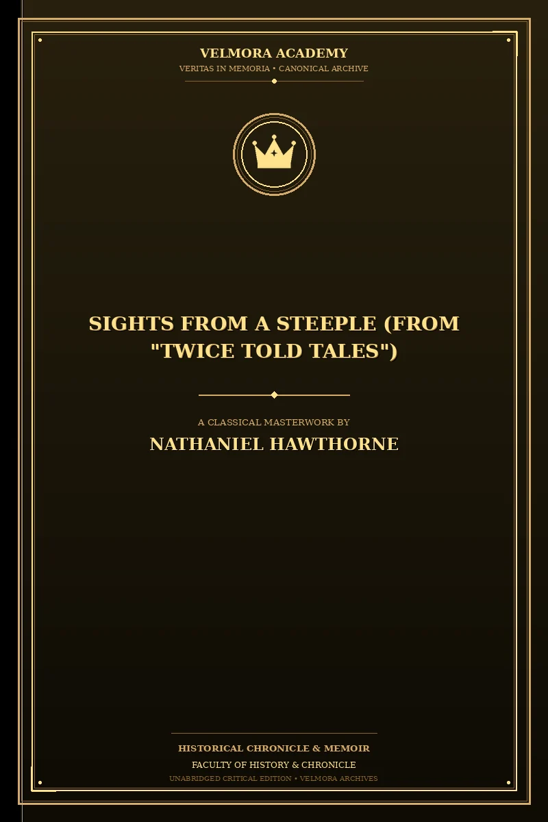 Cover of Sights from a Steeple (From "Twice Told Tales")