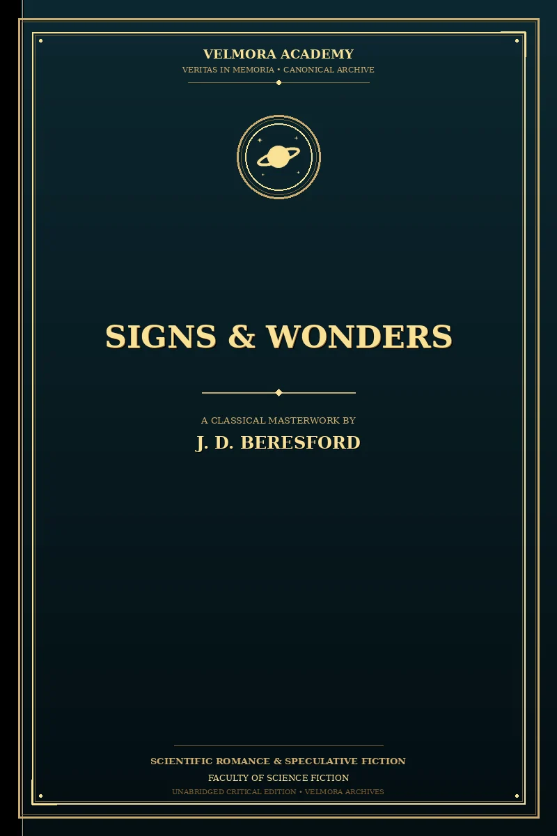 Signs & Wonders