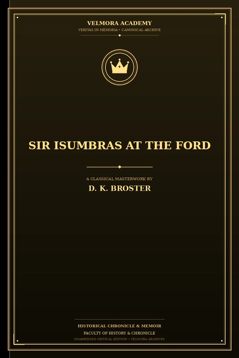 Sir Isumbras at the Ford