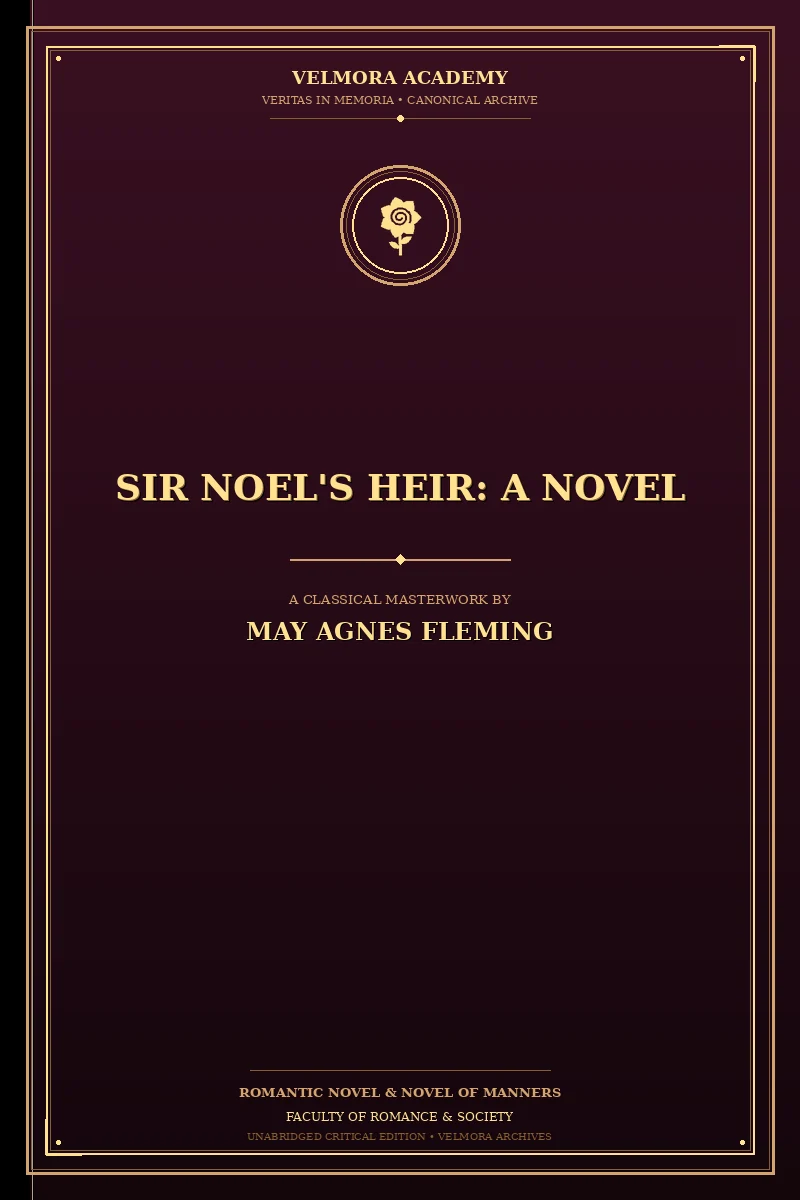 Cover of Sir Noel's Heir: A Novel