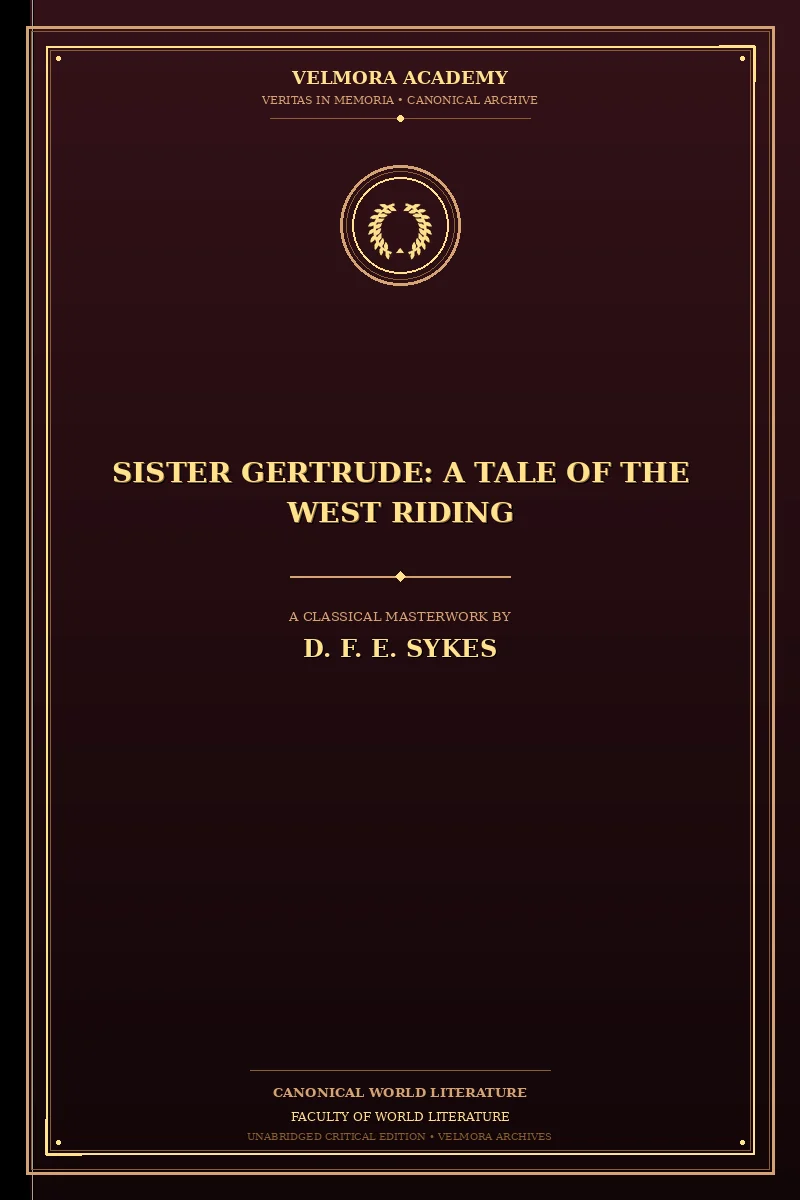 Sister Gertrude: A Tale of the West Riding