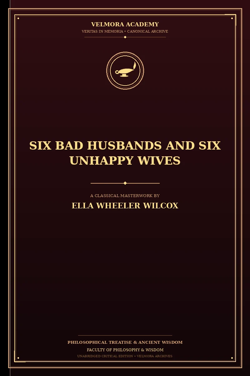 Cover of Six Bad Husbands and Six Unhappy Wives