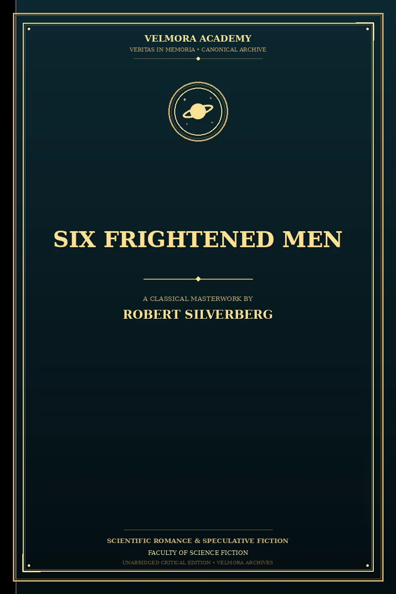 Cover of Six Frightened Men