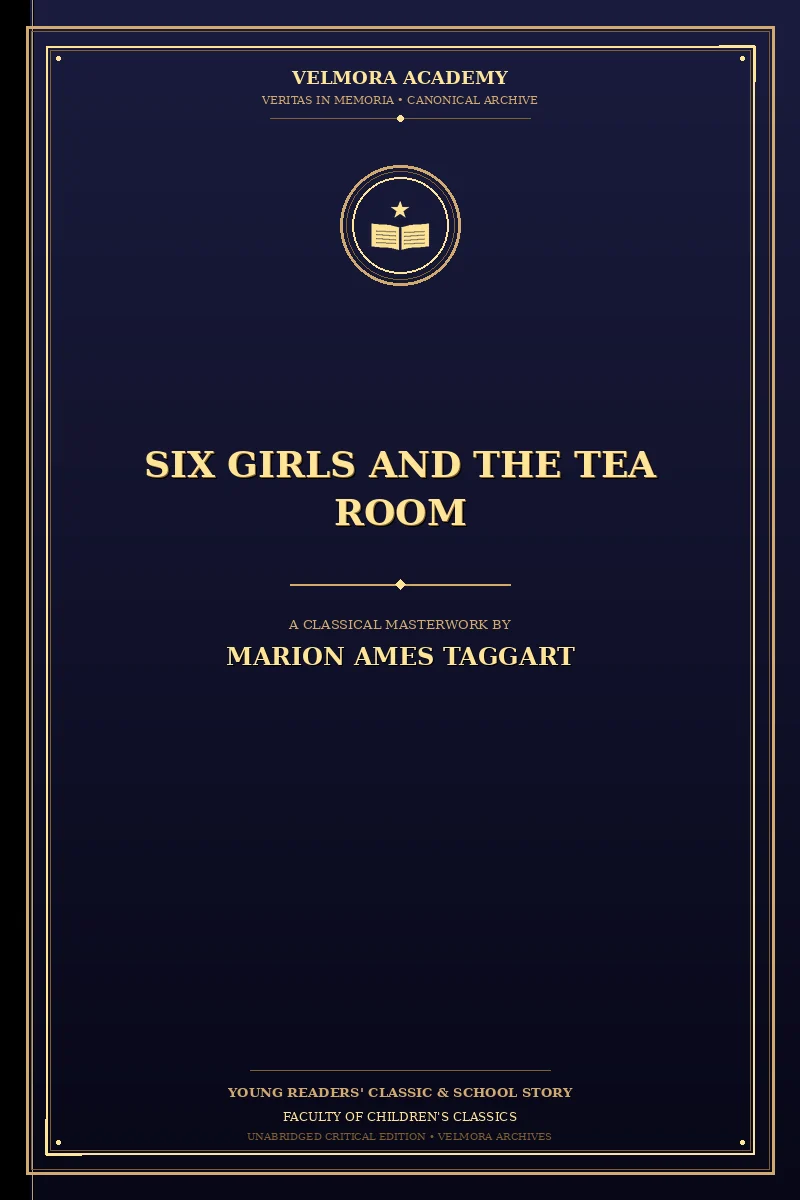 Cover of Six Girls and the Tea Room