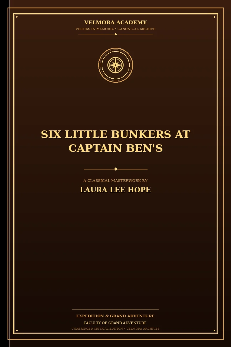 Cover of Six little Bunkers at Captain Ben's