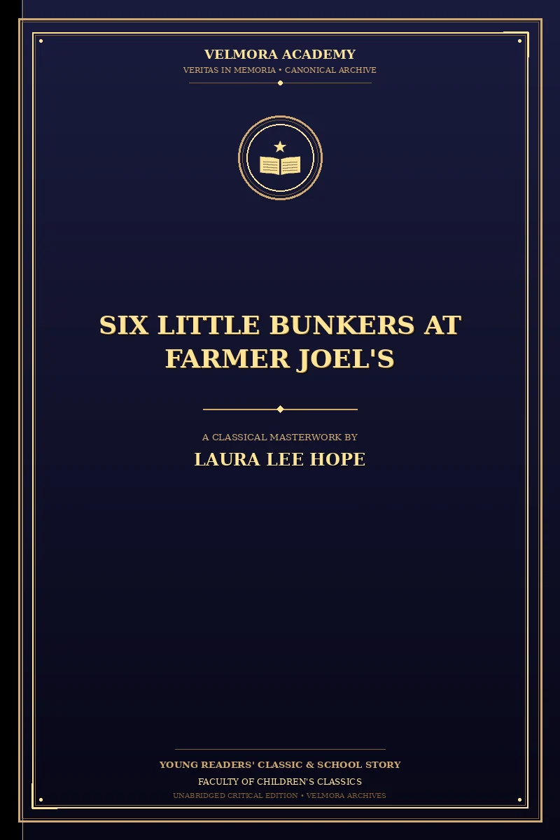 Cover of Six little Bunkers at farmer Joel's