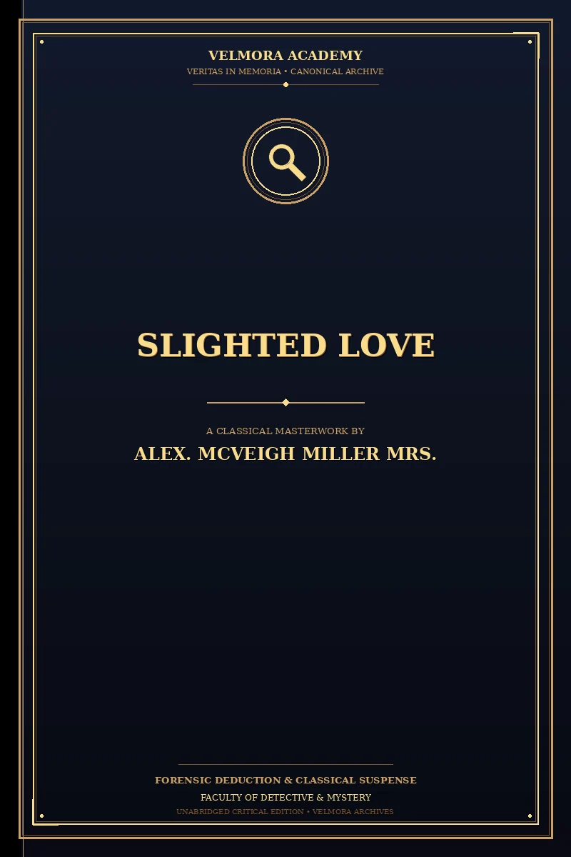 Slighted love