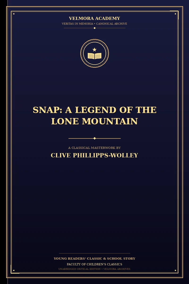 Cover of Snap: A legend of the Lone Mountain