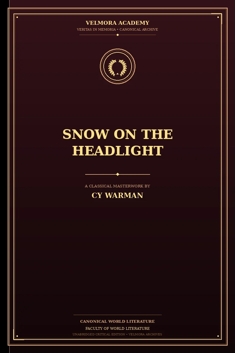 Cover of Snow on the Headlight