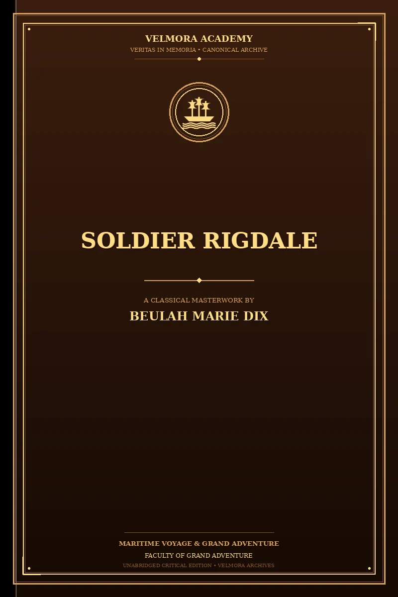 Cover of Soldier Rigdale