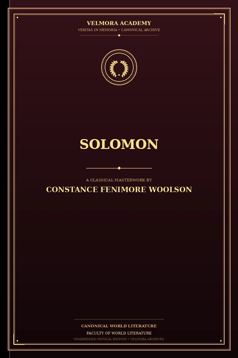 Cover of Solomon