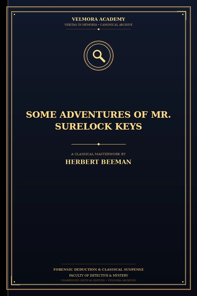 Some Adventures of Mr. Surelock Keys