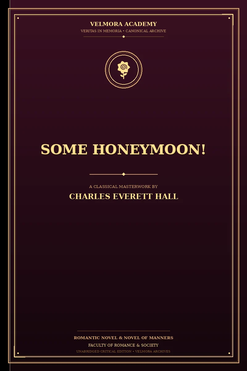 Some honeymoon!