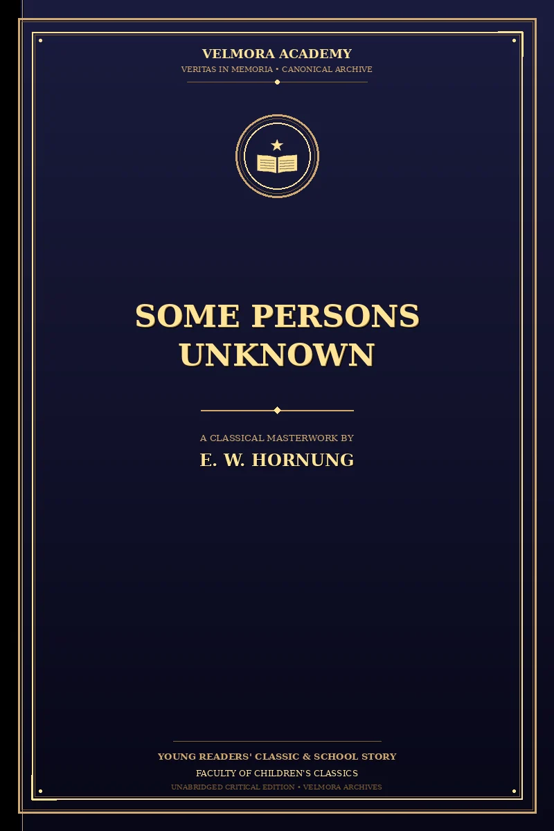 Some Persons Unknown