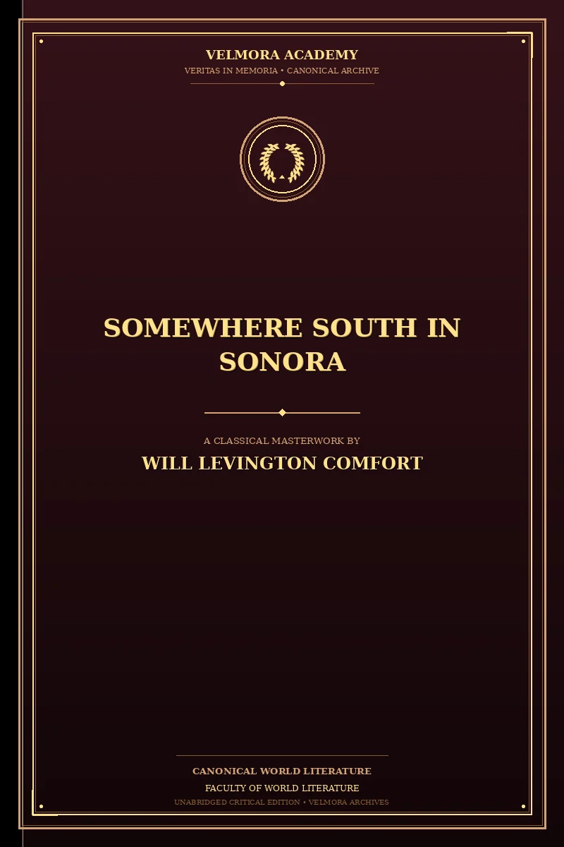 Somewhere south in Sonora