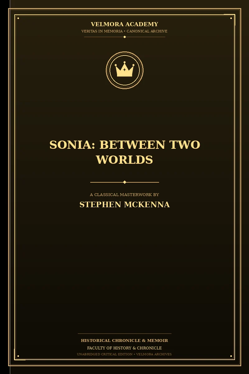 Cover of Sonia: Between Two Worlds