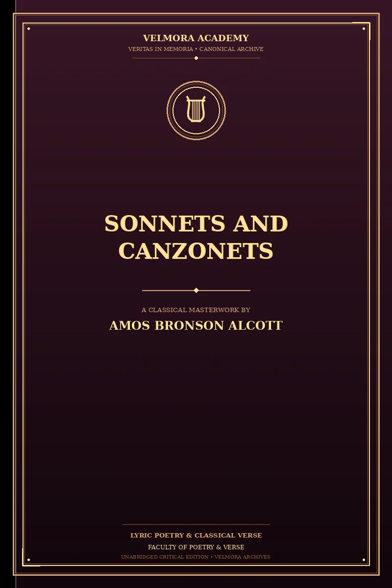 Sonnets and Canzonets