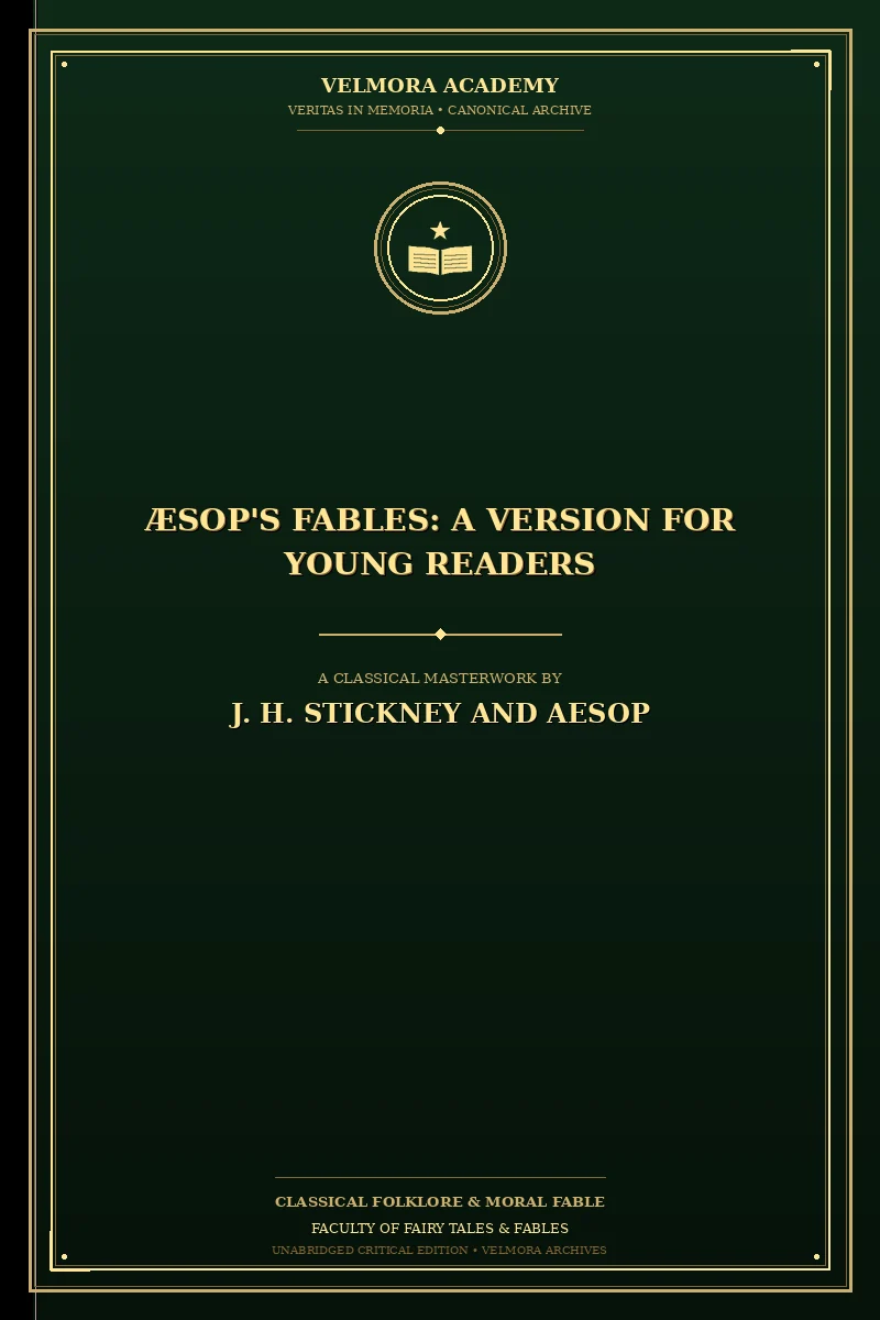 Cover of Æsop's Fables: A Version for Young Readers