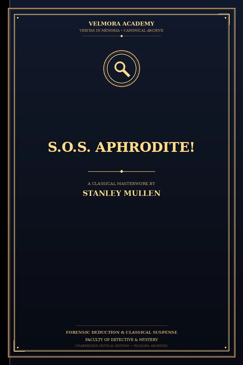 Cover of S.O.S. Aphrodite!