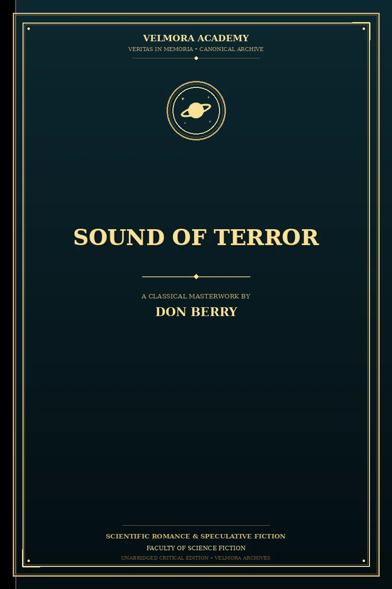 Cover of Sound of Terror