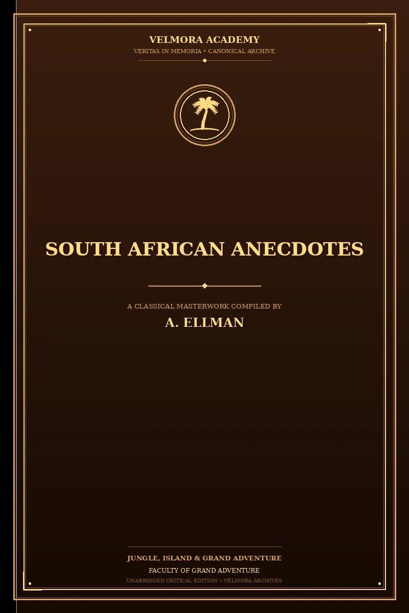 South African anecdotes