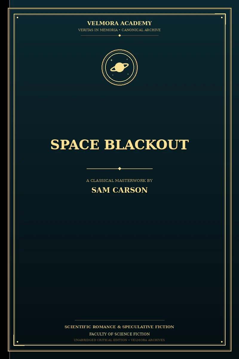 Cover of Space Blackout