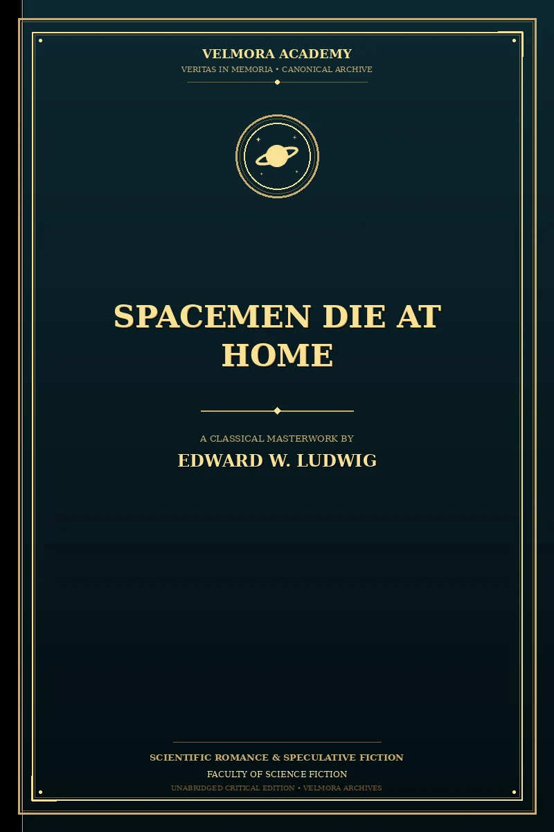Cover of Spacemen Die at Home