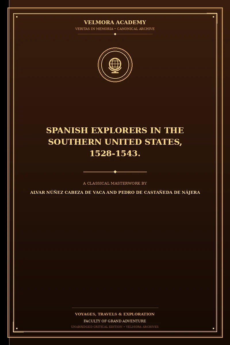 Cover of Spanish Explorers in the Southern United States, 1528-1543.