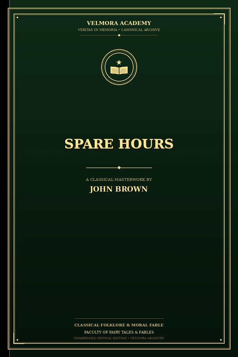 Cover of Spare Hours