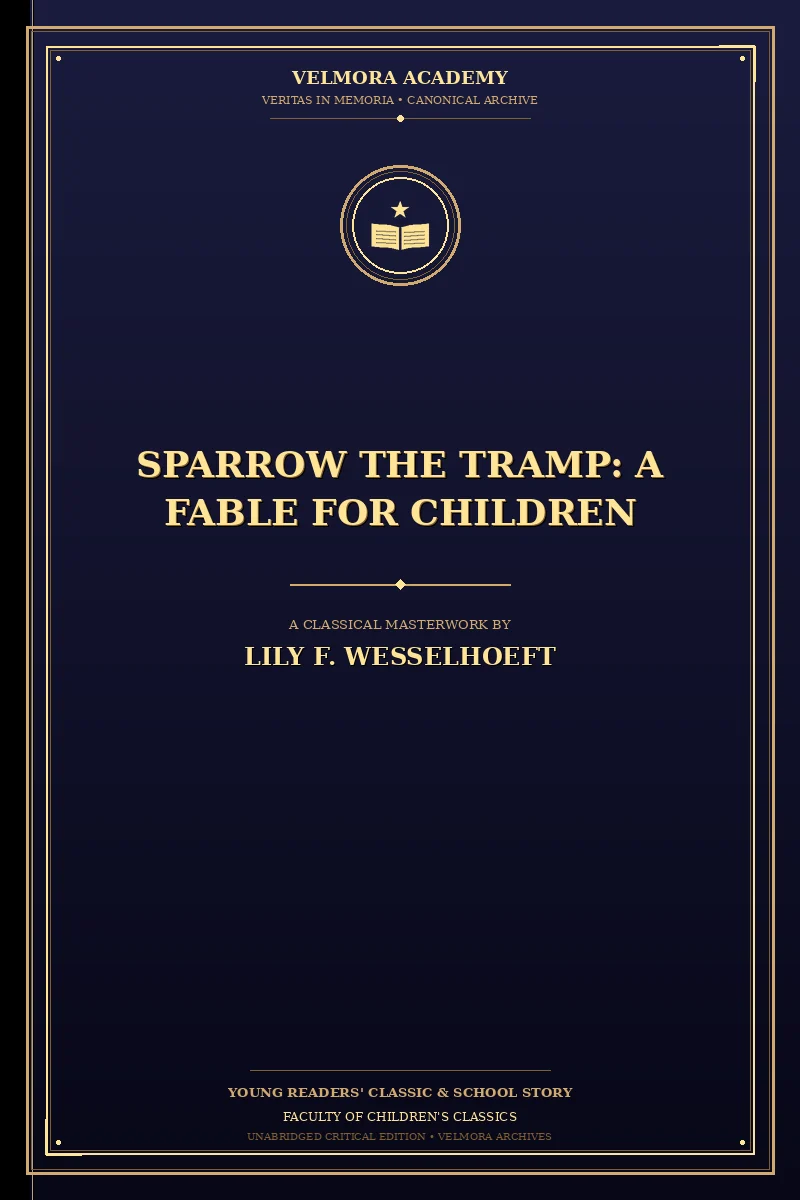 Sparrow the tramp: A fable for children
