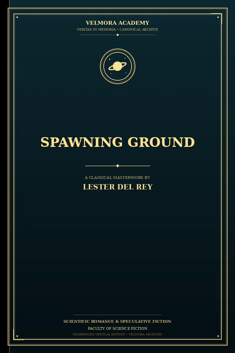 Cover of Spawning Ground