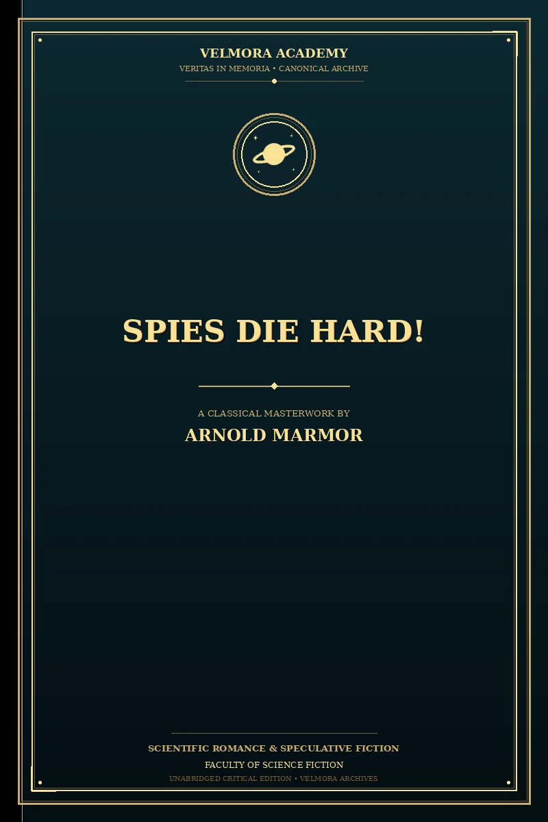 Cover of Spies Die Hard!