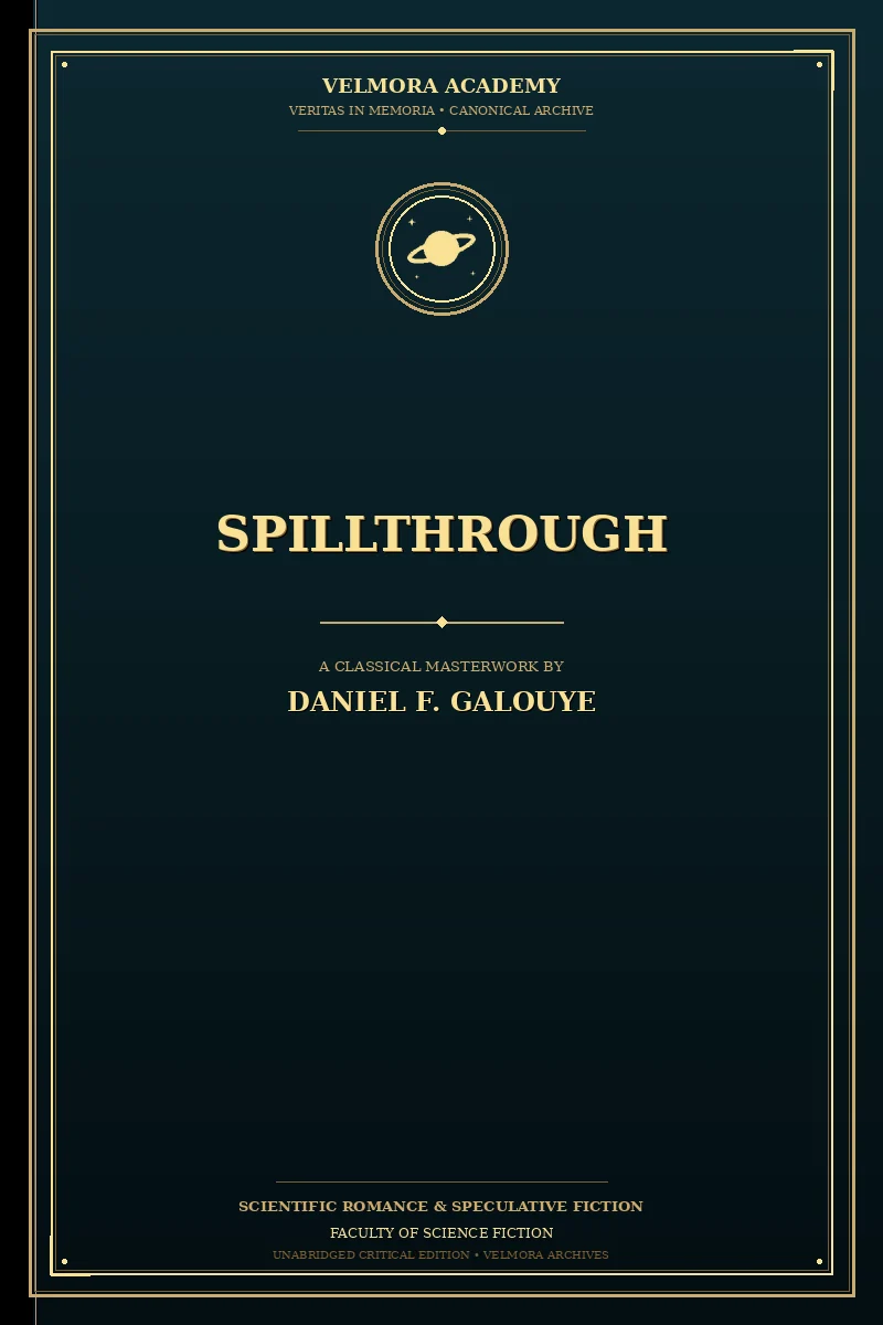 Cover of Spillthrough