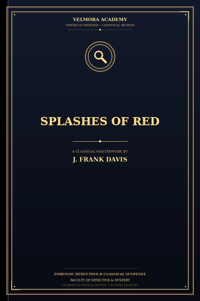 Splashes of red