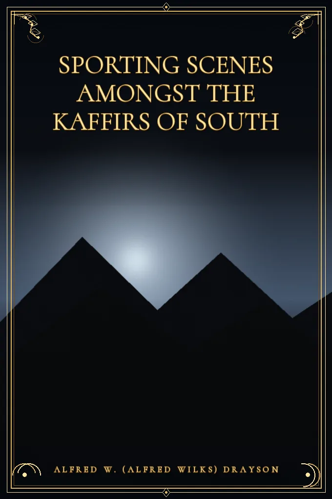 Cover of Sporting Scenes amongst the Kaffirs of South