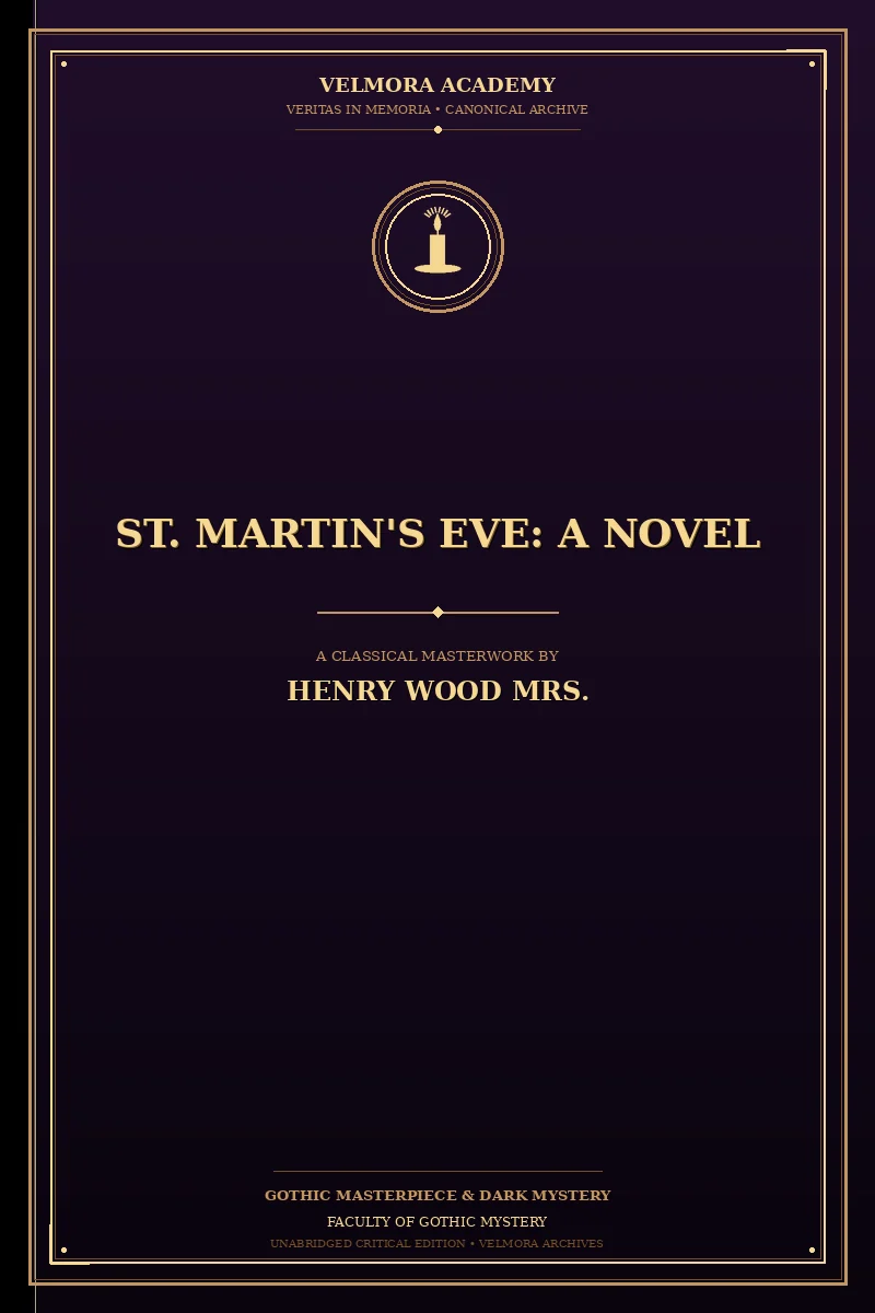 St. Martin's Eve: A Novel
