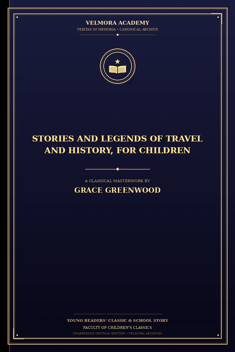 Cover of Stories and Legends of Travel and History, for Children