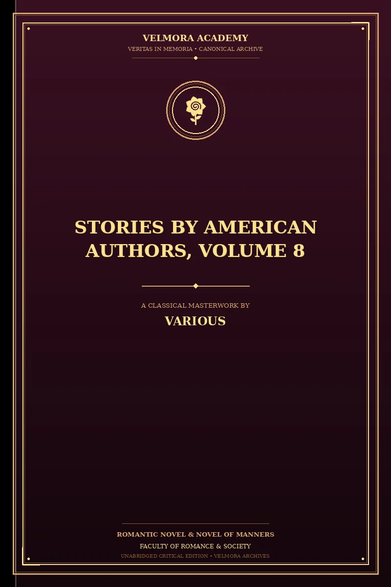 Cover of Stories by American Authors, Volume 8
