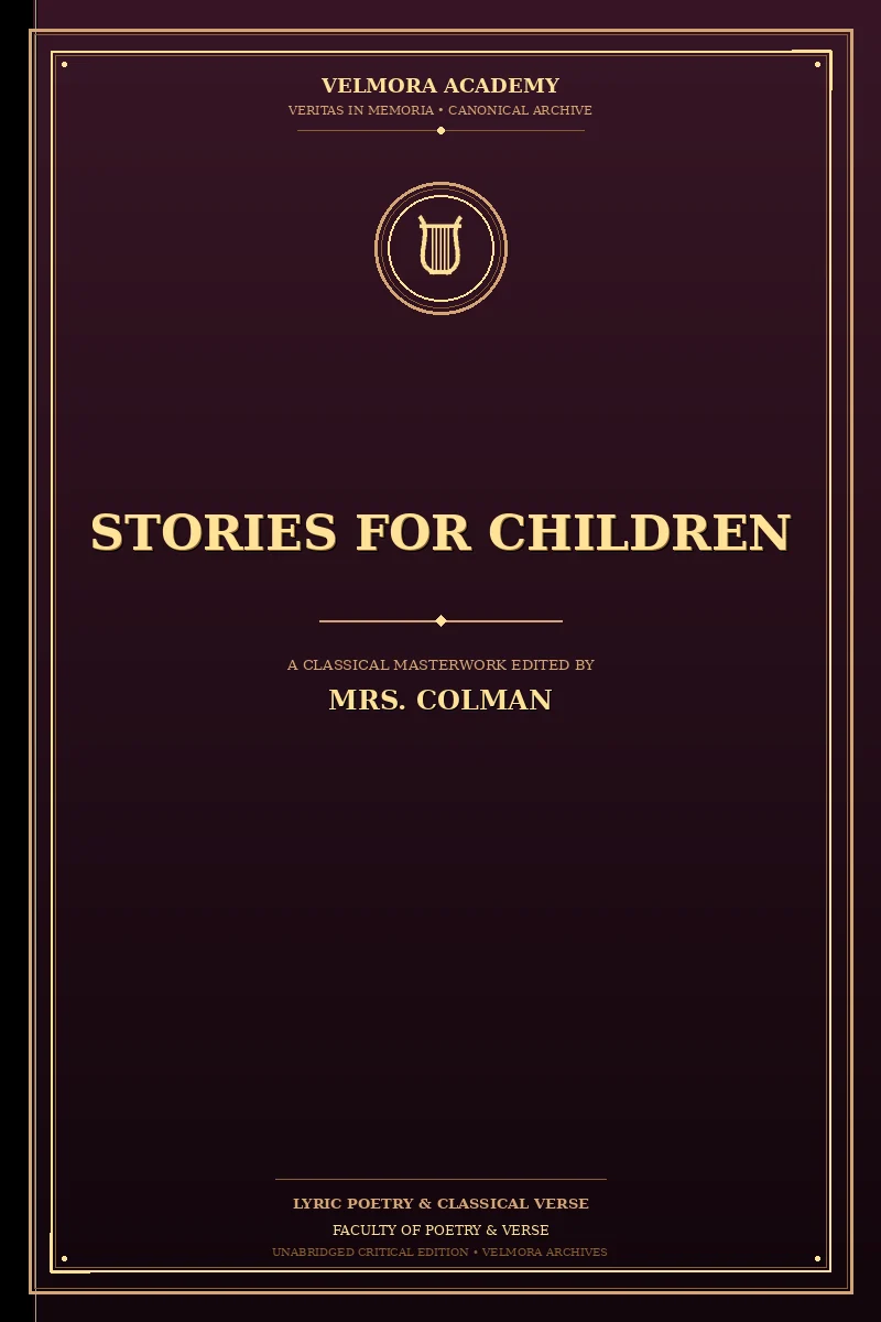 Cover of Stories for children