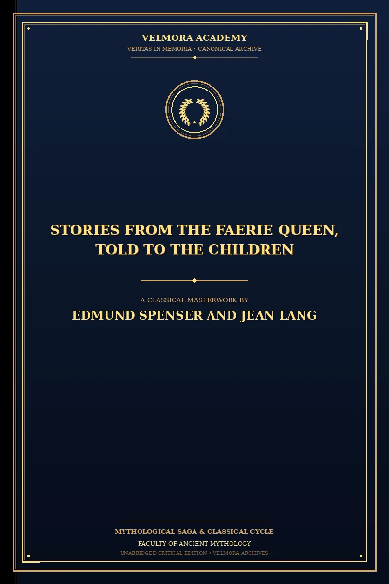 Cover of Stories from the Faerie Queen, Told to the Children