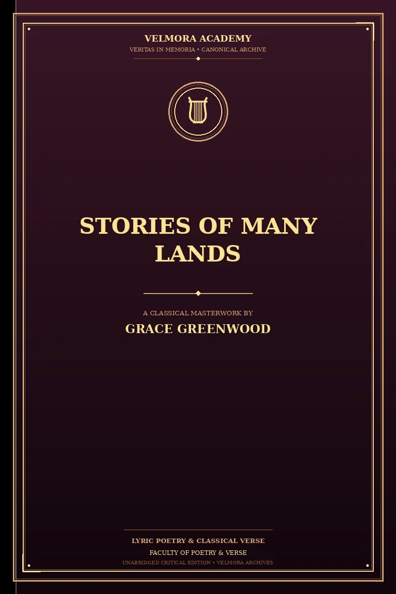 Cover of Stories of Many Lands