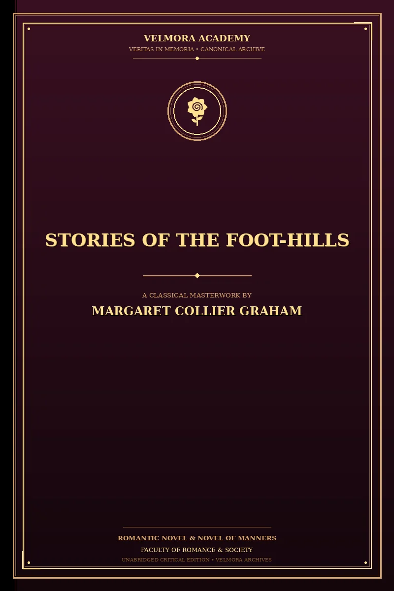 Cover of Stories of the Foot-Hills