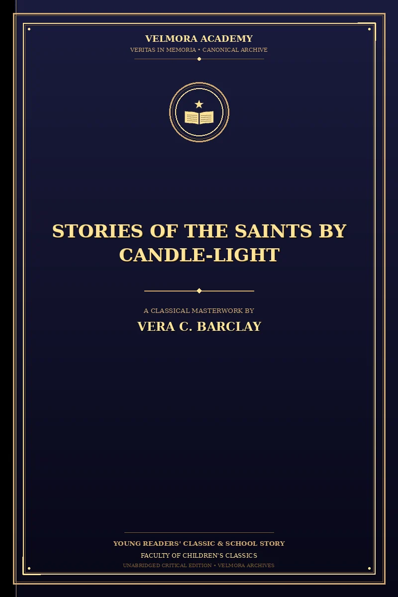 Cover of Stories of the Saints by Candle-Light
