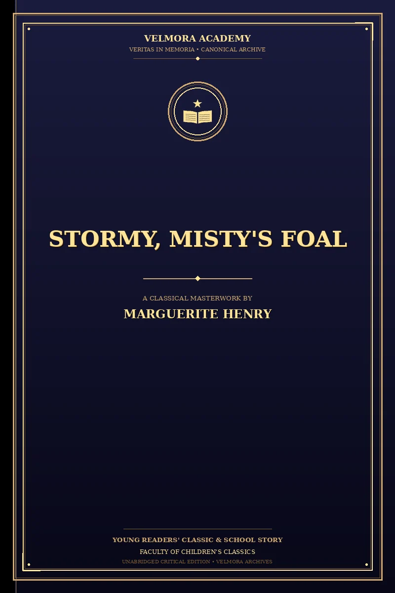 Cover of Stormy, Misty's Foal