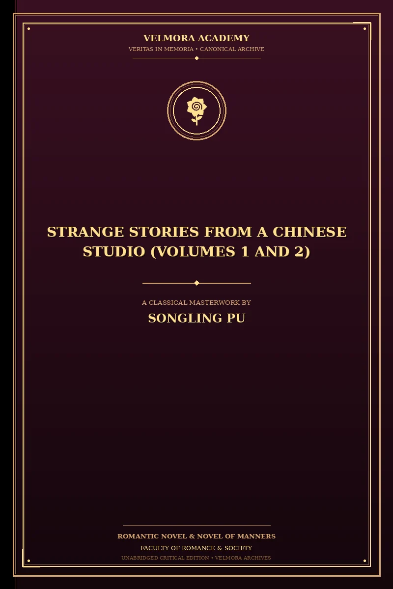 Cover of Strange Stories from a Chinese Studio (Volumes 1 and 2)