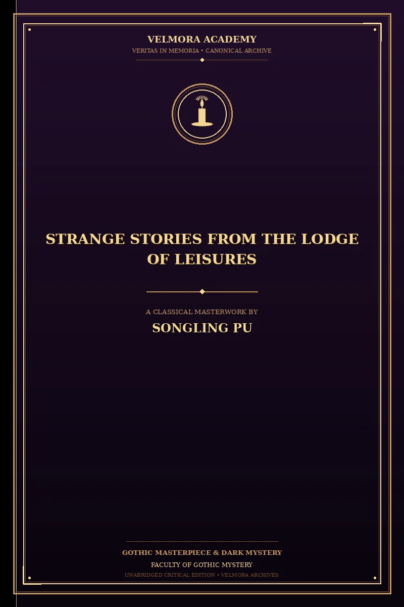 Cover of Strange Stories from the Lodge of Leisures