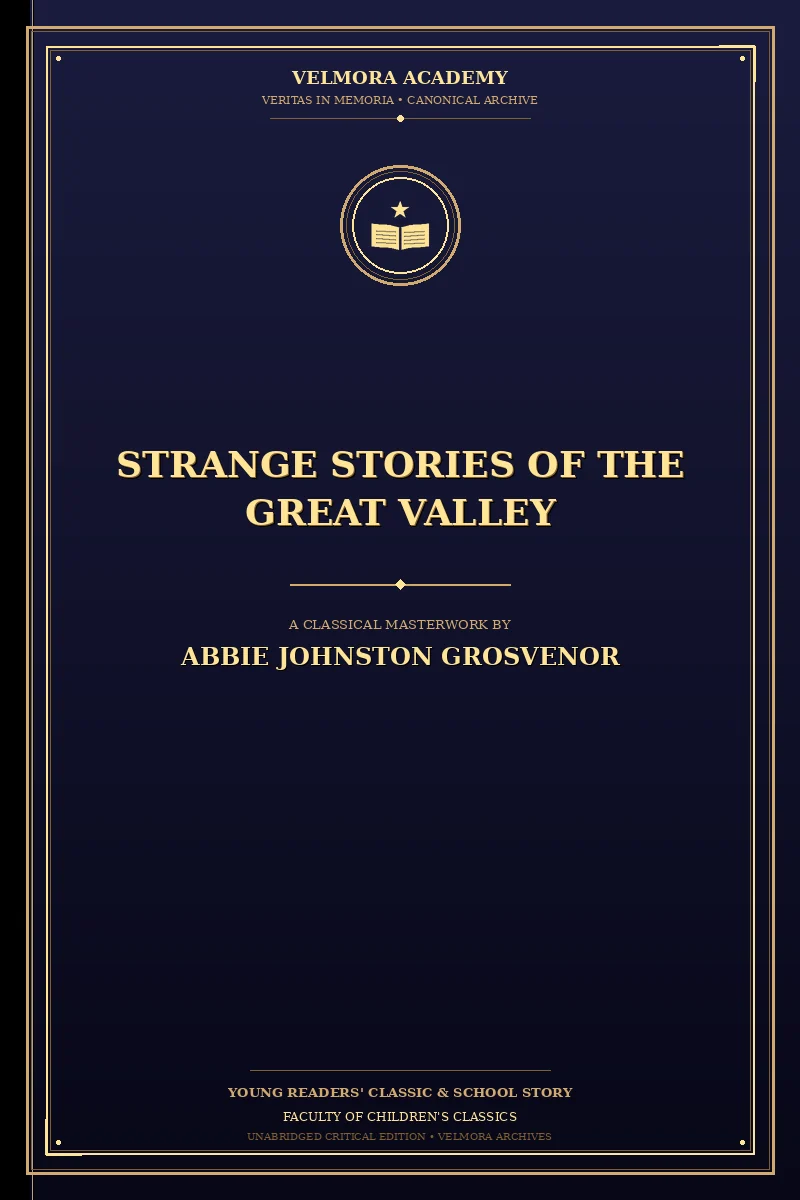 Strange Stories of the Great Valley