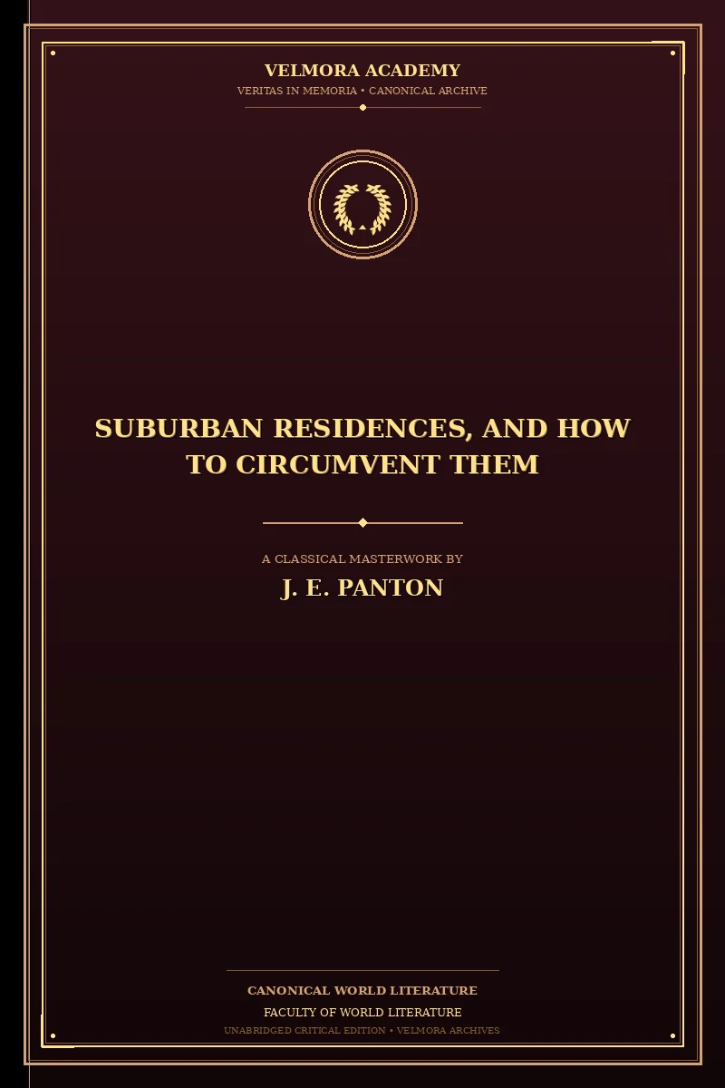 Suburban Residences, and How to Circumvent Them