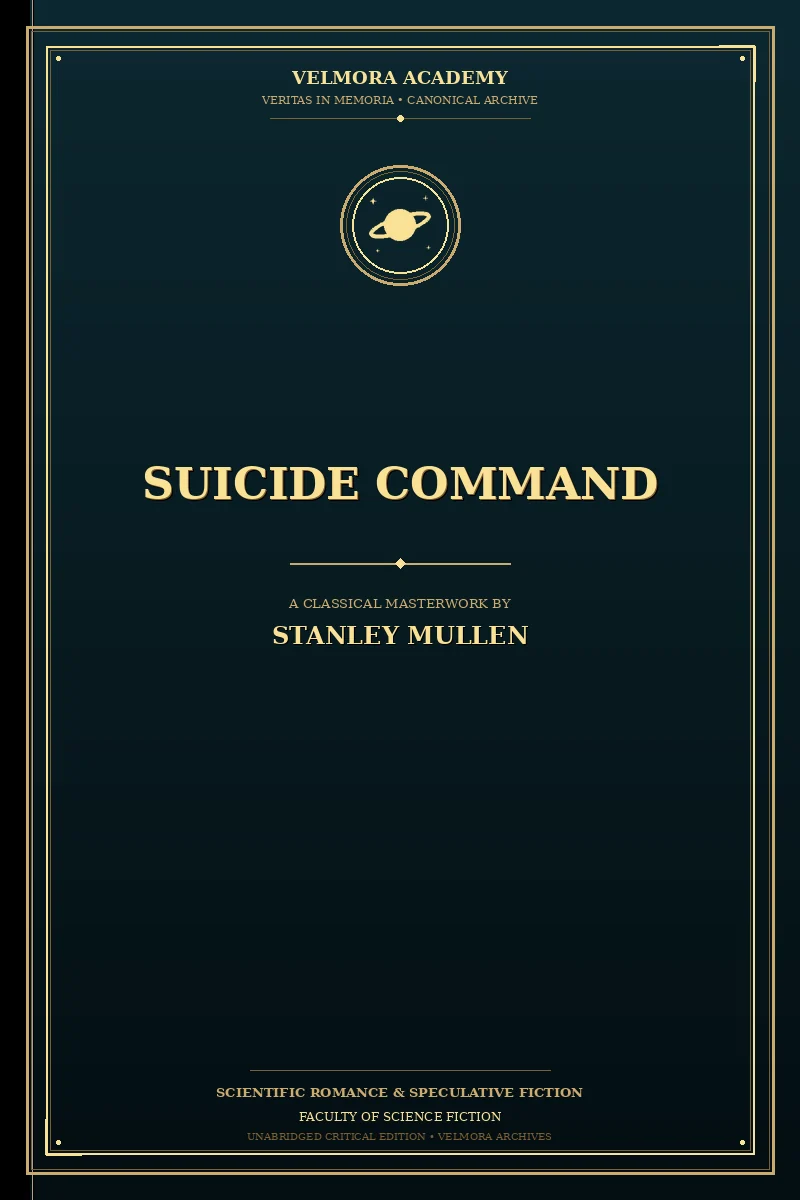 Cover of Suicide Command