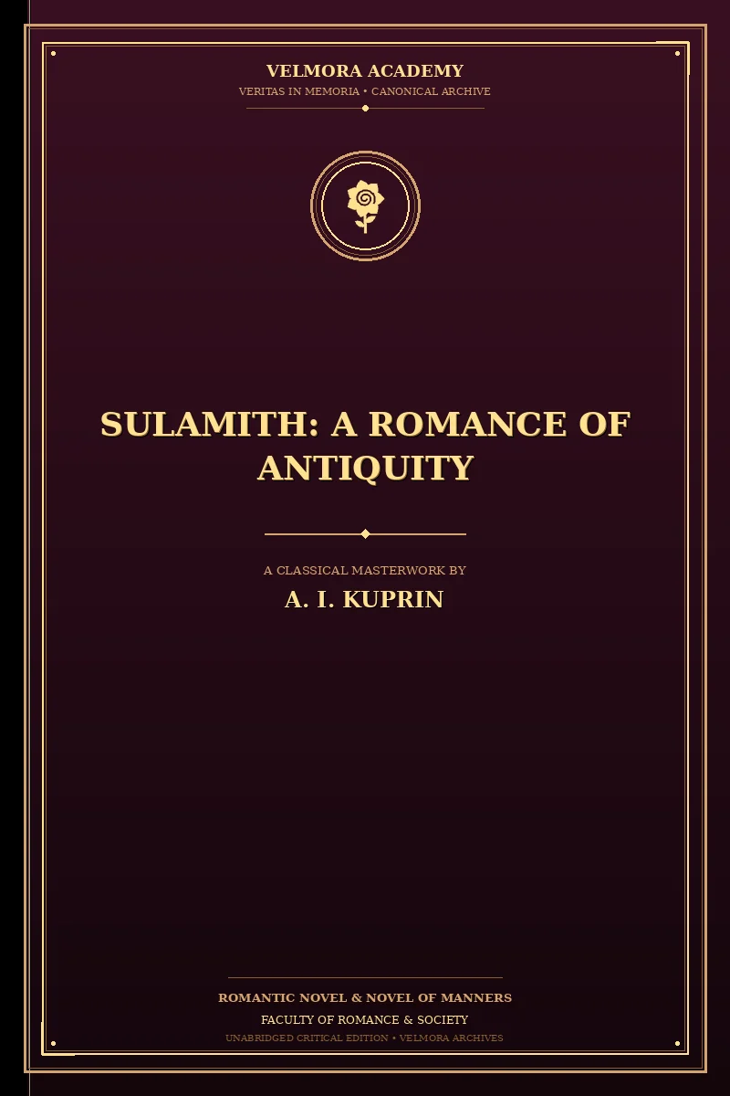 Sulamith: A Romance of Antiquity